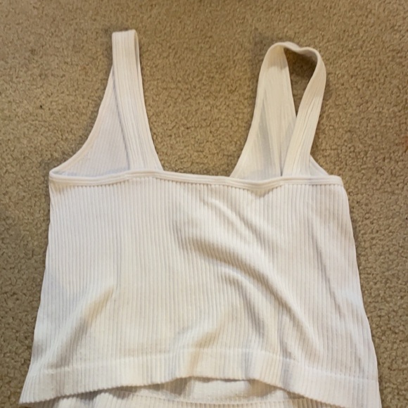 Aura Tank Top | Size:M/L | White | - Picture 2 of 3